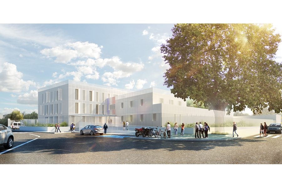 Commissariat du dixième arrondissement Marseille 13 • Leteissier