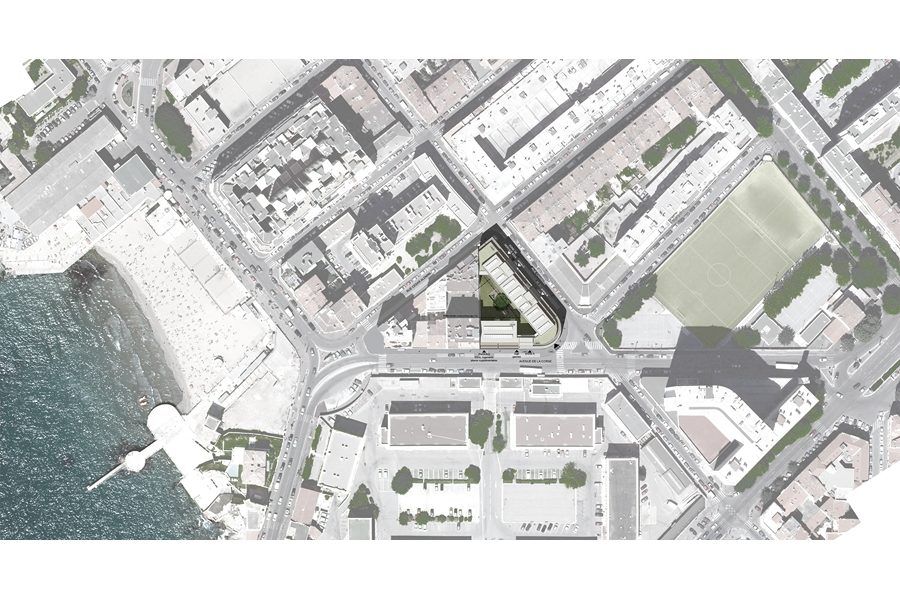 Leteissier Corriol - Agence d'architecture - Ensemble immobilier Marseille 13
