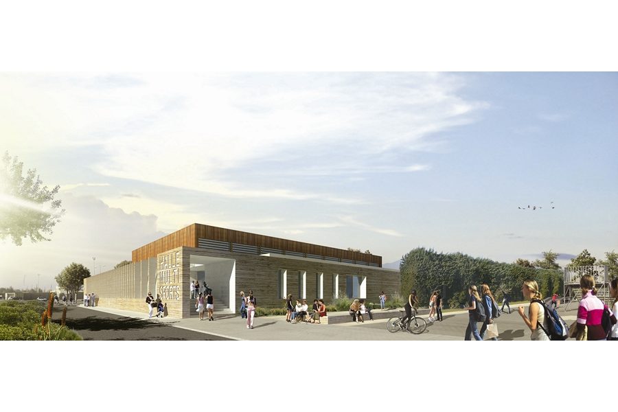 Leteissier Corriol - Agence d'architecture - Halle multisport Courthézon 84