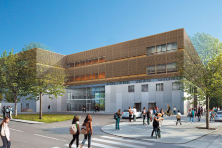 Leteissier Corriol - Agence d'architecture - Collège Jean Giono 