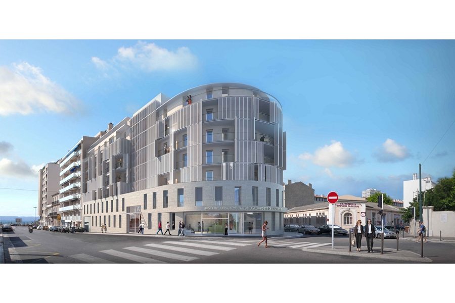 Leteissier Corriol - Agence d'architecture - Ensemble immobilier Marseille 13