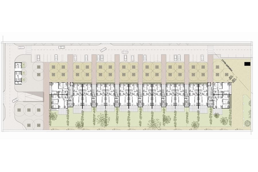 Leteissier Corriol - Agence d'architecture - 60 logements Istres 13