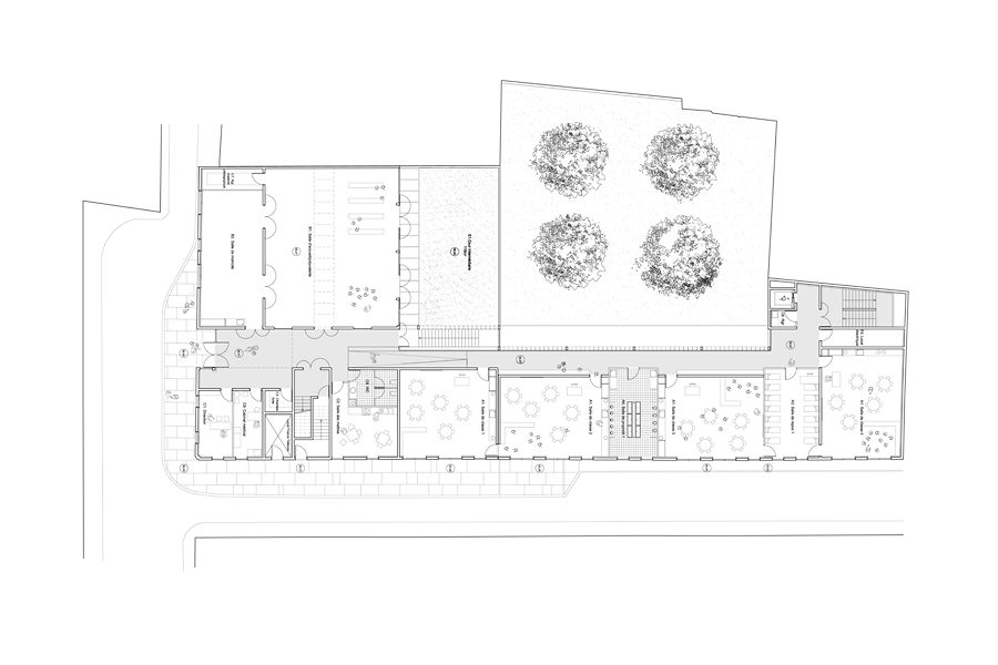 Leteissier Corriol - Agence d'architecture - Ecole Saint Vincent de Paul Marseille 13