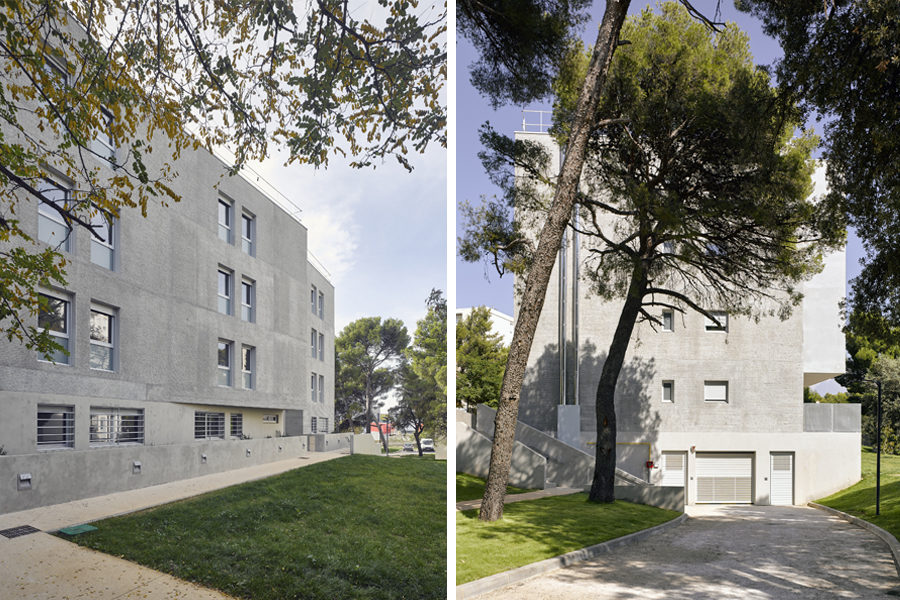 Leteissier Corriol - Agence d'architecture - 24 logements Les Danaïdes Marseille 13