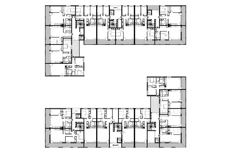 Leteissier Corriol - Agence d'architecture - 100 logements La Duranne 13