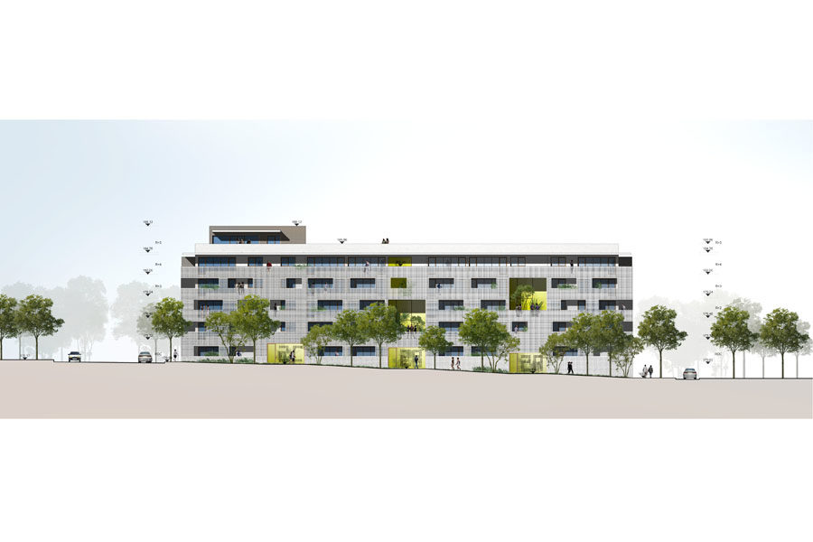 Leteissier Corriol - Agence d'architecture - 100 logements La Duranne 13