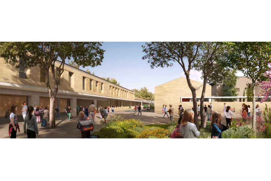 Leteissier Corriol - Agence d'architecture - Ecole primaire Pélissanne 13