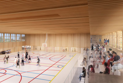 Leteissier Corriol - Agence d'architecture - Plateforme sportive