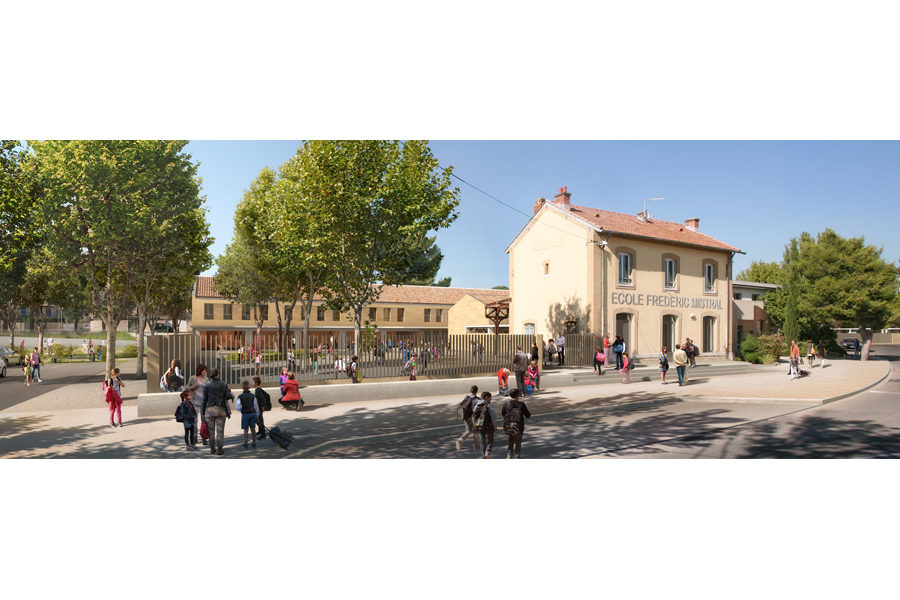 Leteissier Corriol - Agence d'architecture - Ecole primaire Pélissanne 13