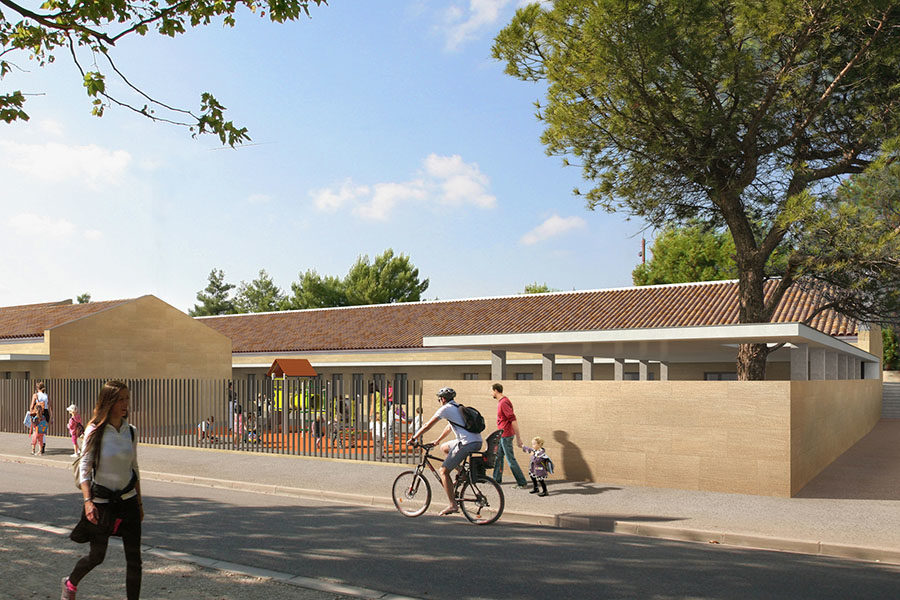 Leteissier Corriol - Agence d'architecture - Ecole primaire Pélissanne 13