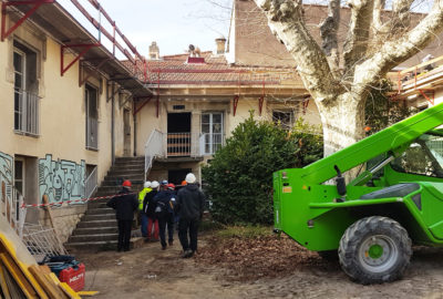 Leteissier Corriol - Agence d'architecture - Chantier Alauzen en avant !