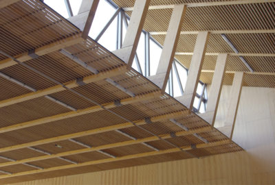 Leteissier Corriol - Agence d'architecture - Le gymnase du lycée vitivinicole d’Orange bientôt livré