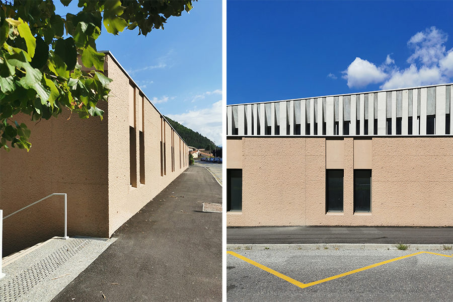 Leteissier Corriol - Agence d'architecture - Gymnase Borrely Digne-les-Bains 04
