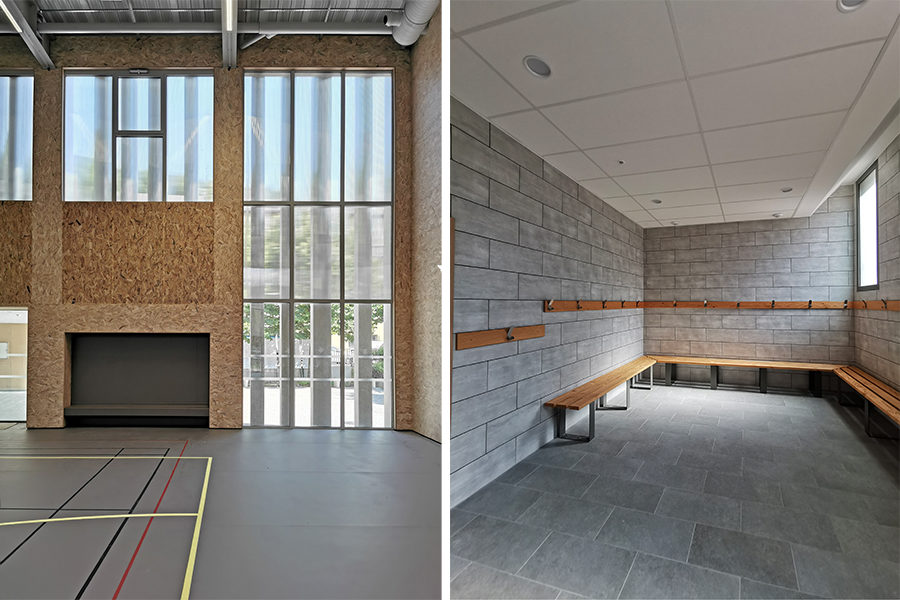 Leteissier Corriol - Agence d'architecture - Gymnase Borrely Digne-les-Bains 04