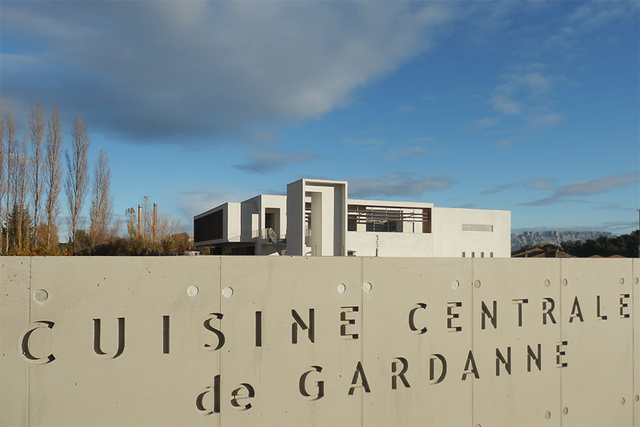 Leteissier Corriol - Agence d'architecture - Cuisine centrale Gardanne 13