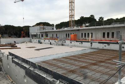 Leteissier Corriol - Agence d'architecture - Suite du chantier stade nautique
