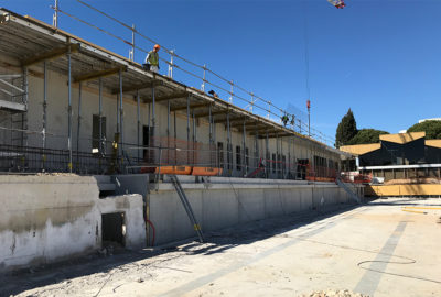 Leteissier Corriol - Agence d'architecture - Suite du chantier stade nautique