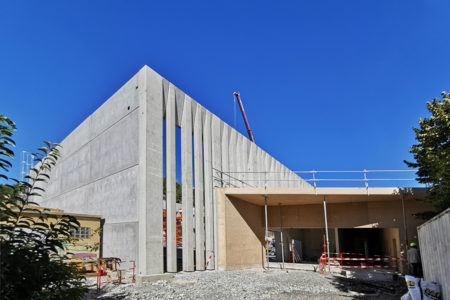 Leteissier Corriol - Agence d'architecture - Pose des préfabriqués