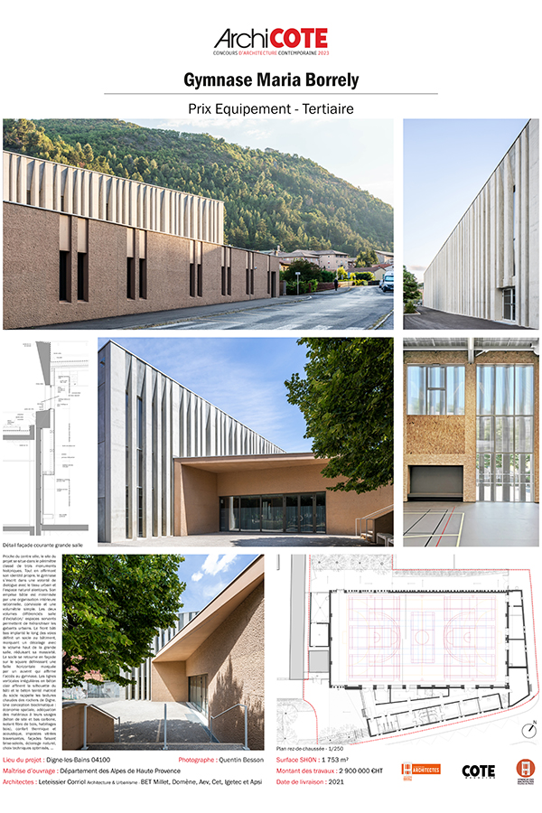 Leteissier Corriol - Agence d'architecture - Exposition ArchiCOTE 2023