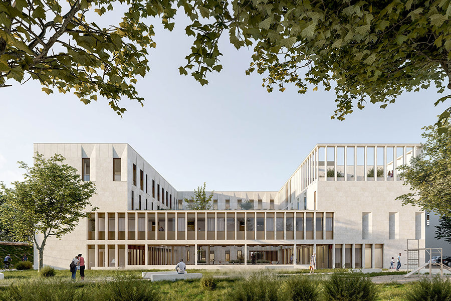 Leteissier Corriol - Agence d'architecture - Nouvelle MDPH Avignon 84