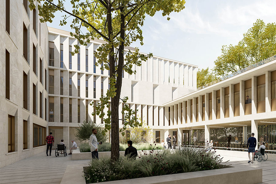 Leteissier Corriol - Agence d'architecture - Lauréat concours MDPH Avignon