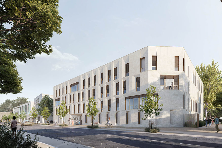 Leteissier Corriol - Agence d'architecture - Nouvelle MDPH Avignon 84
