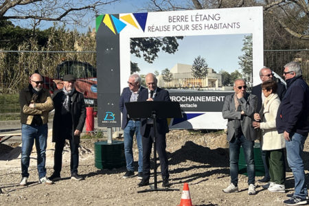 Leteissier Corriol - Agence d'architecture - Première pierre Berre l&rsquo;Etang