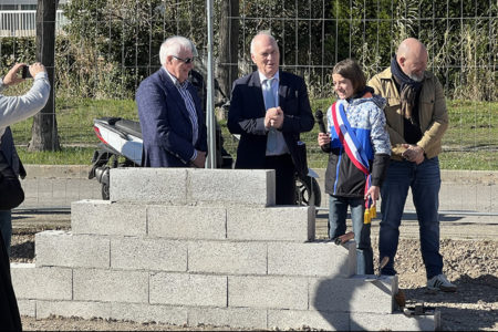 Leteissier Corriol - Agence d'architecture - Première pierre Berre l&rsquo;Etang