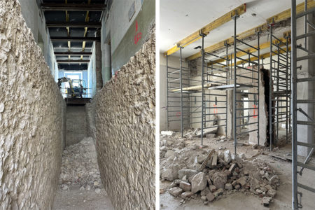 Leteissier Corriol - Agence d'architecture - Visite de chantier collège Defferre