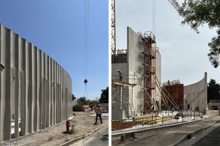 Leteissier Corriol - Agence d'architecture - Théâtre de Berre : avancement