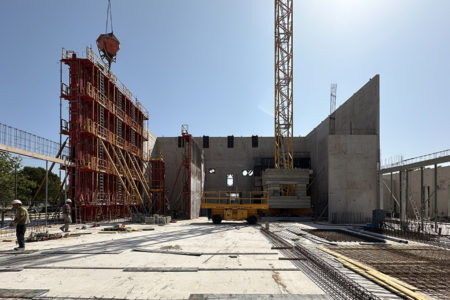 Leteissier Corriol - Agence d'architecture - Théâtre de Berre : avancement
