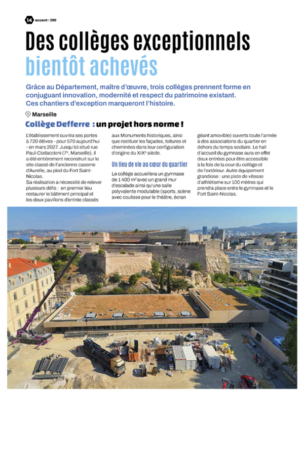 Leteissier Corriol - Agence d'architecture - Accent n°290 Septembre 2026